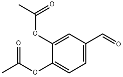 3,4-二乙酰氧基苯甲醛, 67727-64-4, 结构式
