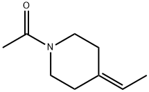 Piperidine, 1-acetyl-4-ethylidene- (9CI) Structure