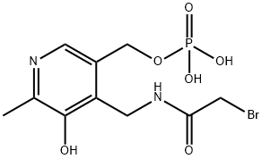 bromoacetylpyridoxamine phosphate Structure