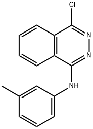 4-CHLORO-N-(3-METHYLPHENYL)-1-PHTHALAZINAMINE Structure