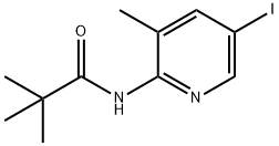 N-(5-IODO-3-METHYL-PYRIDIN-2-YL)-2,2-DIMETHYL-PROPIONAMIDE Structure