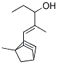 1-Penten-3-ol, 2-methyl-1-(methylbicyclo2.2.1hept-5-en-2-yl)- Structure