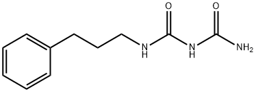 1-(3-Phenylpropyl)biuret Structure