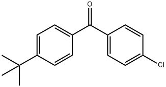 4-TERT-BUTYL-4'-CHLOROBENZOPHENONE 结构式