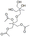 2,2'-[oxybis(methylene)]bis[2-(hydroxymethyl)propane-1,2-diol] triacetate,67759-32-4,结构式