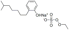 sodium isooctylphenol ethoxysulfate,67759-39-1,结构式