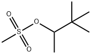 3,3-DIMETHYL-2-BUTYLMETHANESULPHONATE 结构式