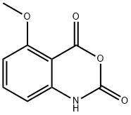 5-甲氧基-[1,3]苯并恶嗪-2,4-二酮, 67765-42-8, 结构式