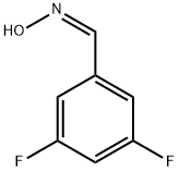 3,5-ジフルオロベンズアルデヒドオキシム 化学構造式