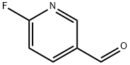 6-フルオロ-3-ピリジンカルボキシアルデヒド 化学構造式