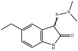 1H-Indole-2,3-dione,5-ethyl-,3-(dimethylhydrazone)(9CI)|