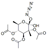 METHYL 2,3,4-TRI-O-ACETYL-BETA-D-GLUCOPYRANURONOSYL AZIDE Struktur