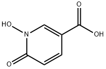 3-Pyridinecarboxylic acid, 1,6-dihydro-1-hydroxy-6-oxo- (9CI) Struktur