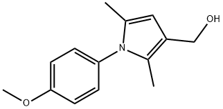 1-(4-METHOXYPHENYL)-2,5-DIMETHYL-1H-PYRROLE-3-METHANOL Struktur