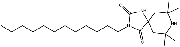 3-Dodecyl-7,7,9,9-tetramethyl-1,3,8-triazaspiro[4.5]decane-2,4-dione|