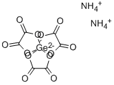 AMMONIUM TRIS(OXALATO)GERMANATE Structure