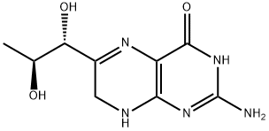 7,8-ジヒドロ-L-ビオプテリン 化学構造式