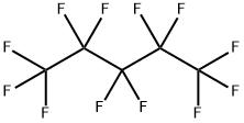 ドデカフルオロペンタン 化学構造式