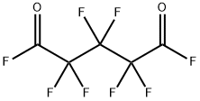 HEXAFLUOROGLUTARYL FLUORIDE Struktur