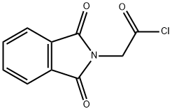 N,N-フタロイルグリシンクロリド 化学構造式