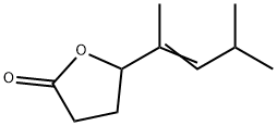 5-(1,3-dimethyl-1-butenyl)dihydrofuran-2(3H)-one 结构式