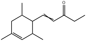 5-(2,4,6-trimethyl-3-cyclohexen-1-yl)pent-4-en-3-one 结构式