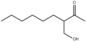 3-(hydroxymethyl)nonan-2-one Struktur