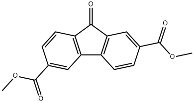 dimethyl 9-oxo-9H-fluorene-2,6-dicarboxylate,67801-54-1,结构式