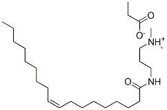 dimethyl[3-(oleoylamino)propyl]ammonium propionate Structure