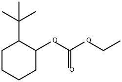 2-tert-butylcyclohexyl ethyl carbonate Struktur