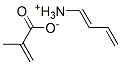 [(1E)-buta-1,3-dienyl]azanium, 2-methylprop-2-enoic acid,67801-77-8,结构式