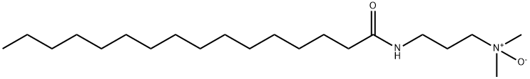 N-[3-(ジメチルアミノ)プロピル]ヘキサデカンアミドN-オキシド 化学構造式