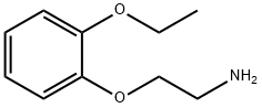 2-(2-乙氧基苯氧基)乙基胺 结构式