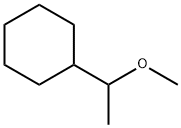 (1-メトキシエチル)シクロヘキサン 化学構造式