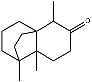 1,2,6-Trimethyltricyclo[5.3.2.02,7]dodecan-5-one Structure
