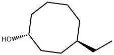 Cyclooctanol, 4-ethyl-, (1R,4R)- (9CI) 化学構造式