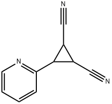3-(2-Pyridinyl)-1,2-cyclopropanedicarbonitrile Structure