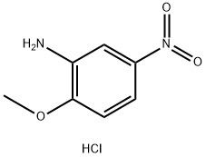 2-甲氧基-5-硝基苯胺盐酸盐,67827-72-9,结构式