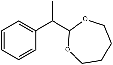 フェニルアセトアルデヒド1,4-ブタンジイルアセタール 化学構造式