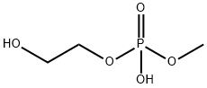 2-hydroxyethyl methyl hydrogen phosphate Structure