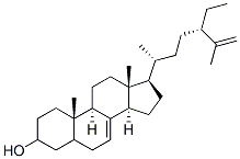 Poriferast-7,25-dienol Structure