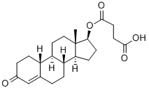 19-去甲睾酮 17-半琥珀酸酯,6785-62-2,结构式