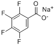 2,3,4,5-四氟苯甲酸钠盐,67852-79-3,结构式