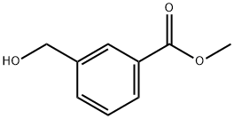 3-HYDROXYMETHYL-BENZOIC ACID METHYL ESTER 化学構造式