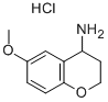 6-METHOXY-CHROMAN-4-YLAMINE HYDROCHLORIDE Struktur