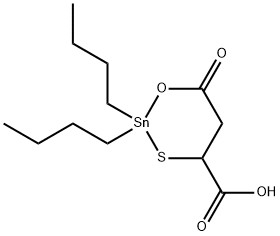 2,2-dibutyl-6-oxo-1,3,2-oxathiastanninane-4-carboxylic acid|