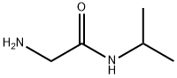 N-异丙基甘氨酰胺, 67863-05-2, 结构式