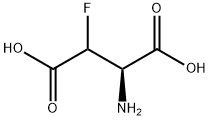 2-amino-3-fluoro-butanedioic acid Structure