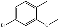 4-ブロモ-2-メトキシ-1-メチルベンゼン 化学構造式