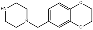 1-(2,3-DIHYDRO-1,4-BENZODIOXIN-6-YLMETHYL)PIPERAZINE Struktur